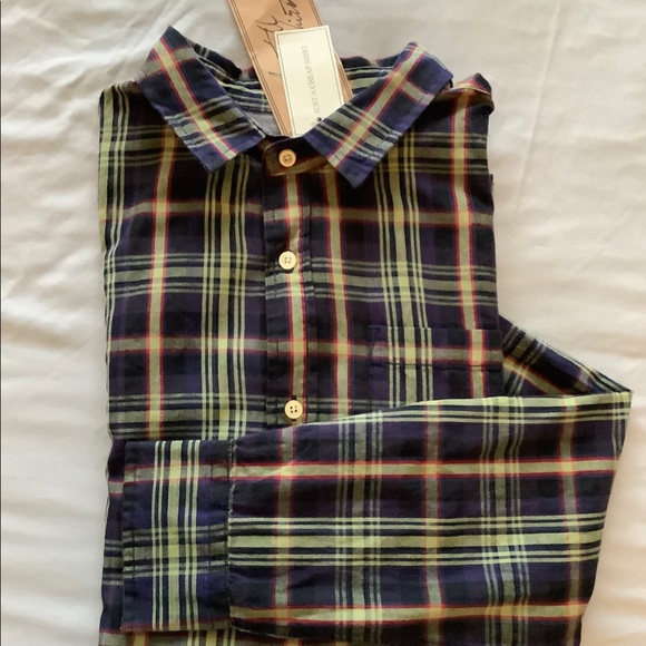 Casual Cotton Men’s Button Down Shirt NWT - Picture 1 of 7